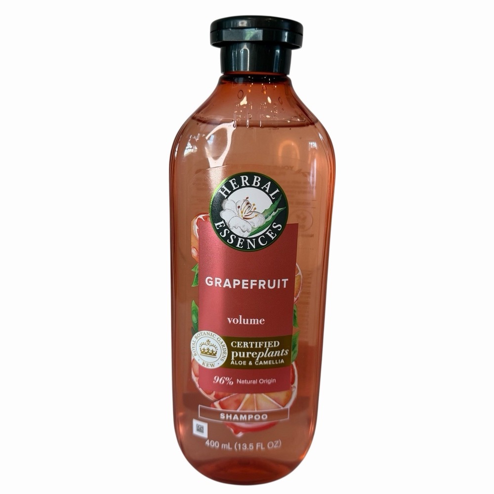 Herbal Essences Grapefruit Shampoo 13.5 fl oz Bottle Fruity Clean Fresh Aloe NEW